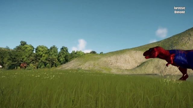 Tyrannosaurus Rex Vs Spider-Man Dinosaurs || Jurassic World Dominion ||  Tyrannosaurus Battle