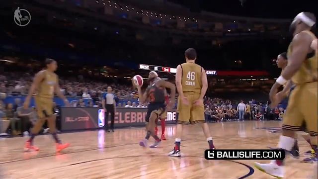 NBA IMPERSONATOR BDOTADOT WINS CELEB GAME MVP (16/15/1 GREAT JAMES HARDEN EURO-STEP) смотреть онлайн