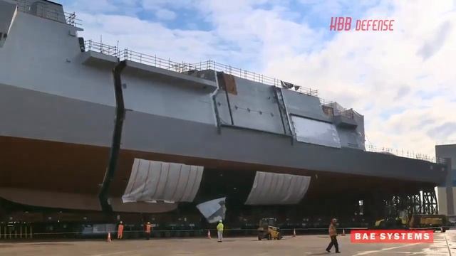 First Steel Cutting For HMS Belfast Construction Begins On UK's Third New Type 26 Super Frigate смотреть онлайн