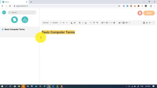Turn Notes into Practice Quizzes | Knowt FULL TUTORIAL IN TAGALOG смотреть онлайн