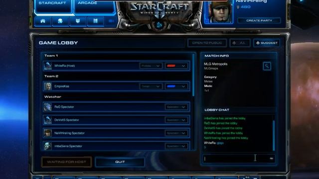 Kas vs White Ra @ Palit JetStream Cup смотреть онлайн