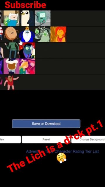 The Lich is a d*ck pt.1😤😈😤|Adventure Time TierList #cartoon #youtubeshorts #adventuretime смотреть онлайн