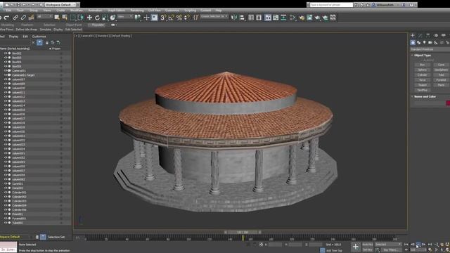 tholos max Autodesk 3ds Max 2017 Student Version 3 9 2017 8 53 30 AM смотреть онлайн