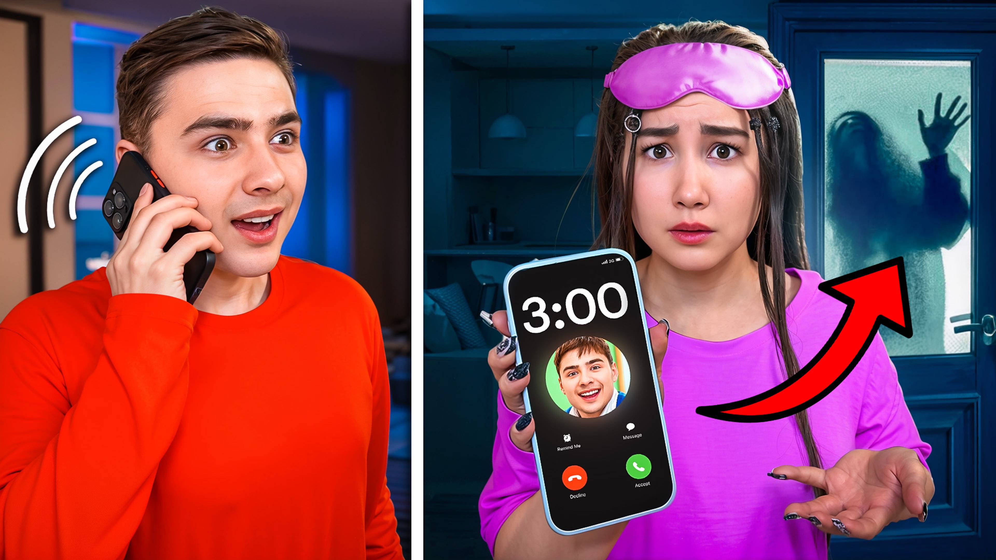 Никогда НЕ ЗВОНИ Девушке в 3 часа ночи! смотреть онлайн