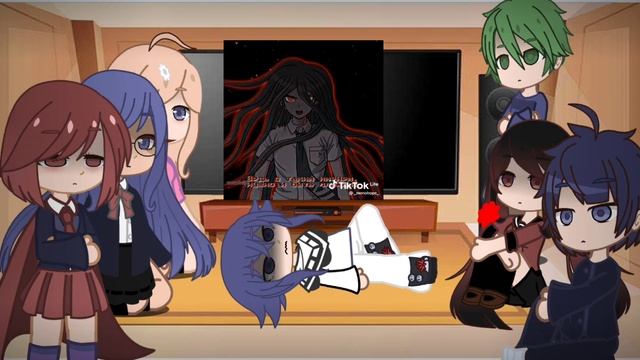 Данганронпа (Gacha Club) 3v Реакция на тик-ток (3,2,1) Данганронпы