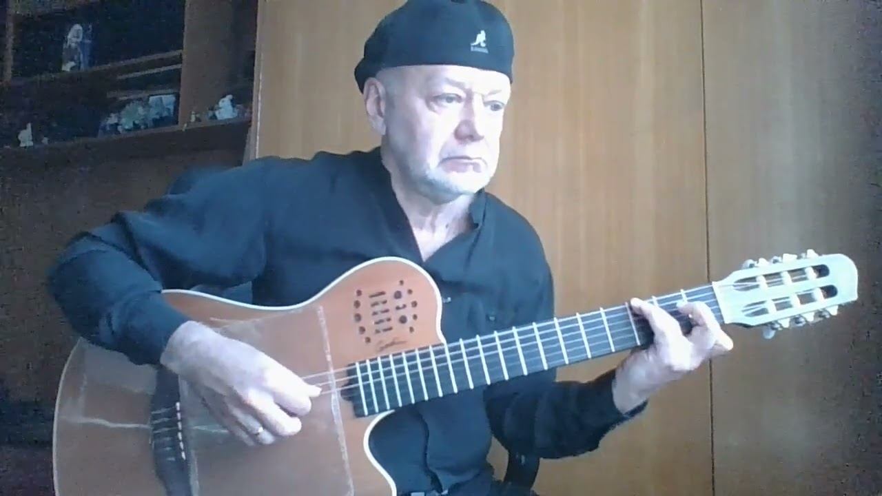 Ave Maria (Бах-Гуно) на гитаре смотреть онлайн