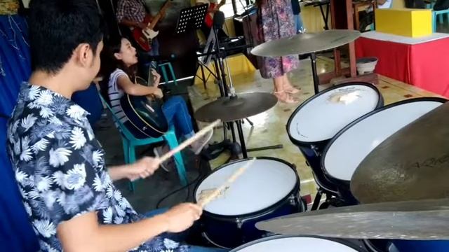 Kaysaya Saya/Langit drum cover by rev смотреть онлайн