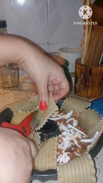 لازانیا تو قالب کیک😋 смотреть онлайн