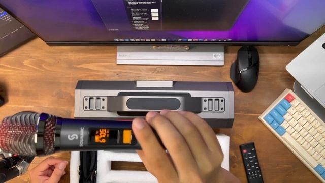 Trên tay loa di động Sounarc K1 và M1: 2 microphone không dây, rất hợp để dạy học, giải trí смотреть онлайн