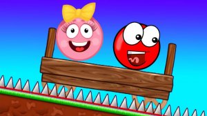 Новый КРАСНЫЙ ШАР ЧАСТЬ#2 Мультик ИГРА New Red Ball 1 на канале Мистер Игрушкин