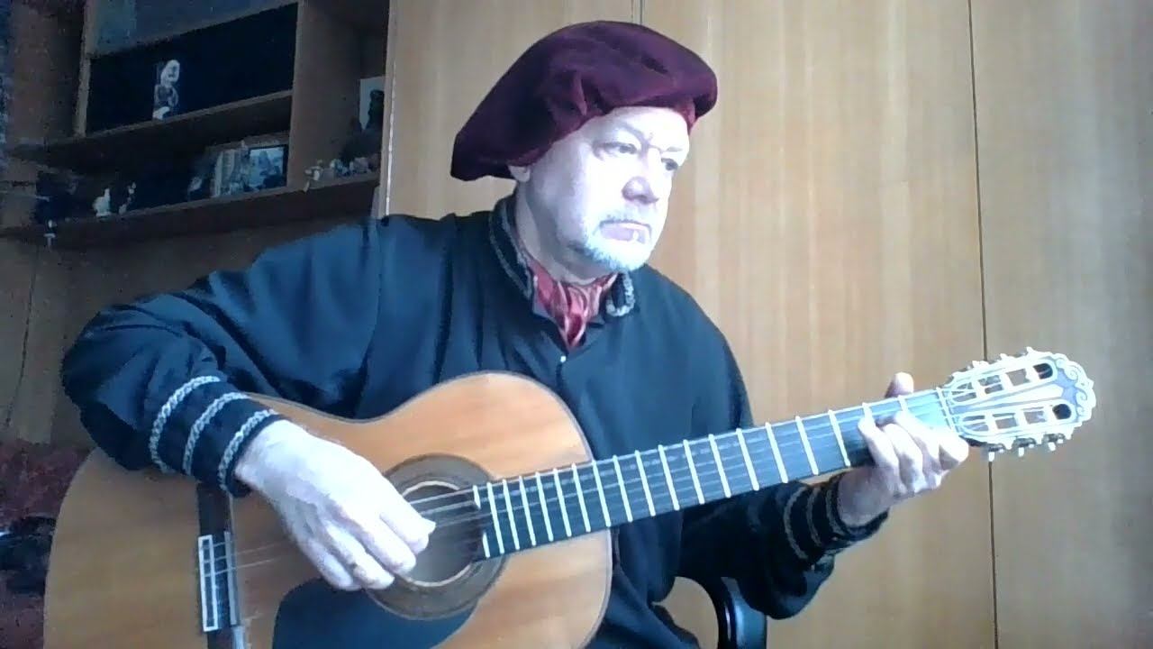 Адажио Вальмона (Территория страсти) на гитаре смотреть онлайн