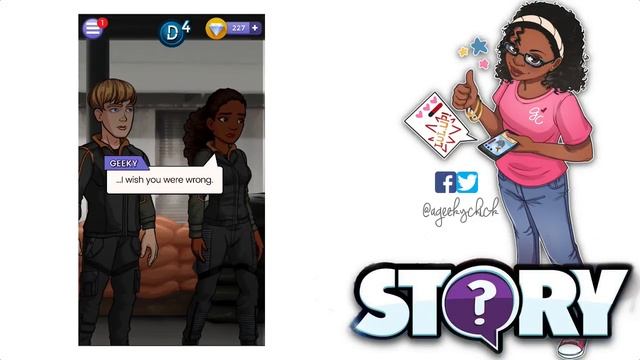 Divergent Episode 7 - Tris and Four Scene! - VIP and Gems Used - Whats Your Story Game смотреть онлайн