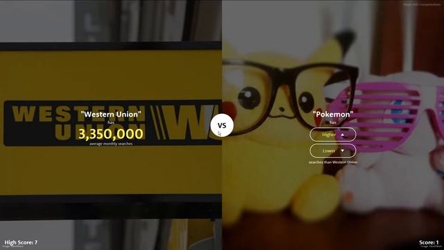 Google niemals Google! | Let's Play The Higher Lower Game смотреть онлайн