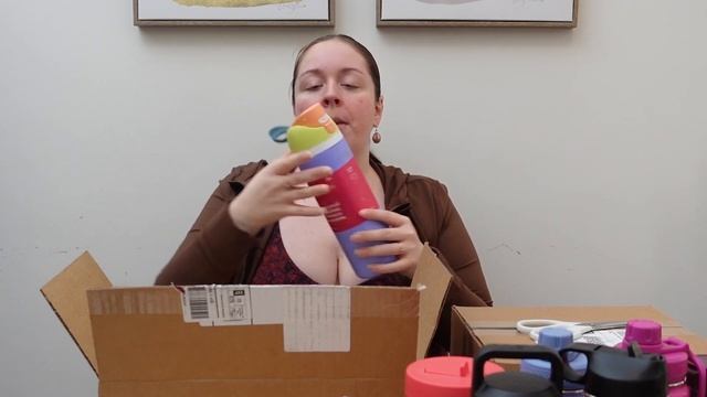 Water Bottle Unboxing - Stanley & YETI & Owala смотреть онлайн