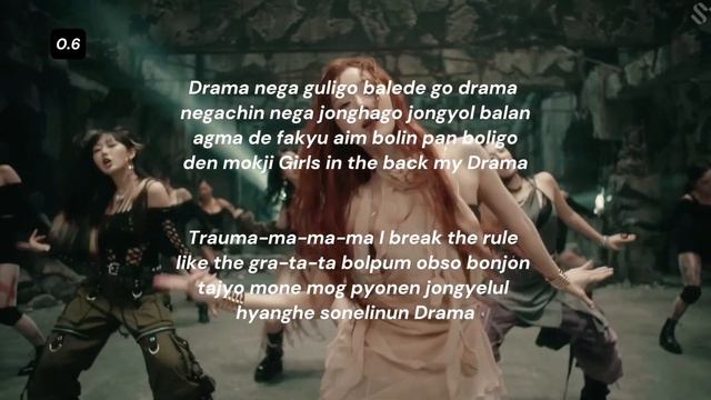 #DRAMA- AESPA FAN-MADE RAP PART TUTORIAL (SLOW TO NORMAL SPEED) - SIMPLIFIED LYRICS смотреть онлайн