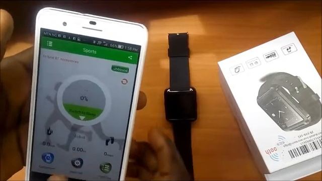 How to get started with U Watch U8 Smartwatch смотреть онлайн