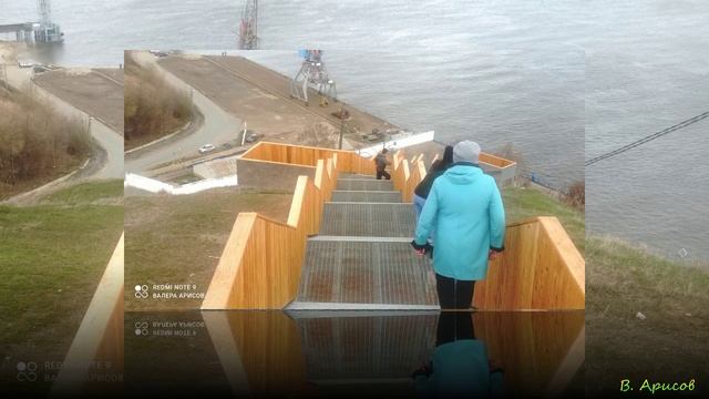 Знаменитая лестница. г.Тетюши, Татарстан смотреть онлайн