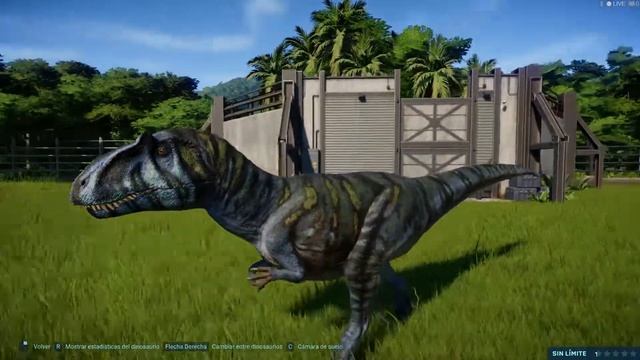 Metriacanthosaurus - Todas sus Skins - Jurassic World Evolution. смотреть онлайн