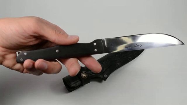 Нож разделочный "Сармат" (стальные гарды) Рм 009 смотреть онлайн