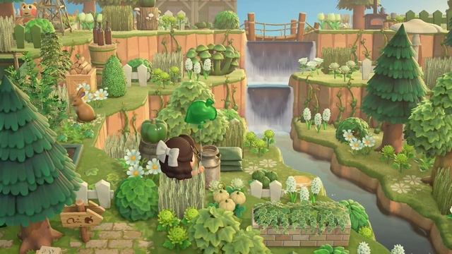 GORGEOUS Springcore Island with TONS of Waterscaping | Animal Crossing New Horizons Island Tour смотреть онлайн