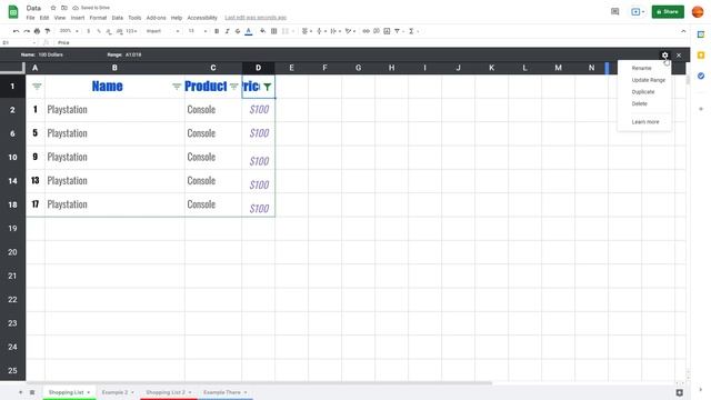 Google Sheets Tutorial - Lesson 35 - Filter View смотреть онлайн