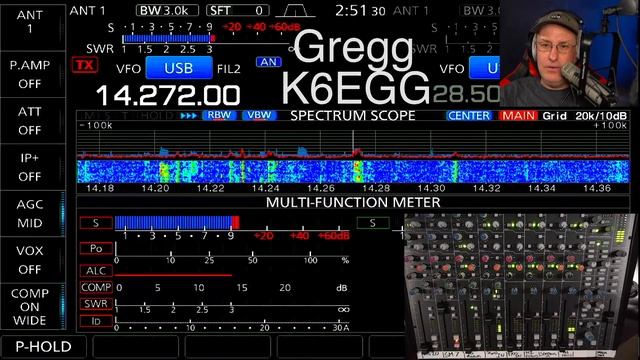 🔴 K6EGG 4-25-24 DMR, DStar HF and FT8 Icom IC-9700 AND IC-7610 HF antenna смотреть онлайн