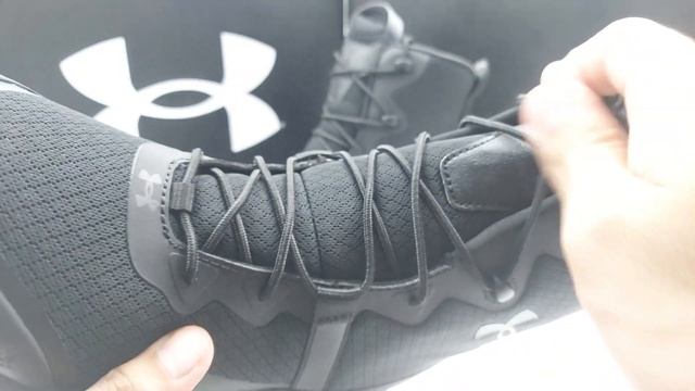 Under Armour Micro G® Valsetz Tactical Boots (Black-Jet Gray) смотреть онлайн