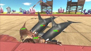 Epic Battle - Dinosaurs + Aquatics VS Fantasy + Infernals |  Revolt Battle Simulator