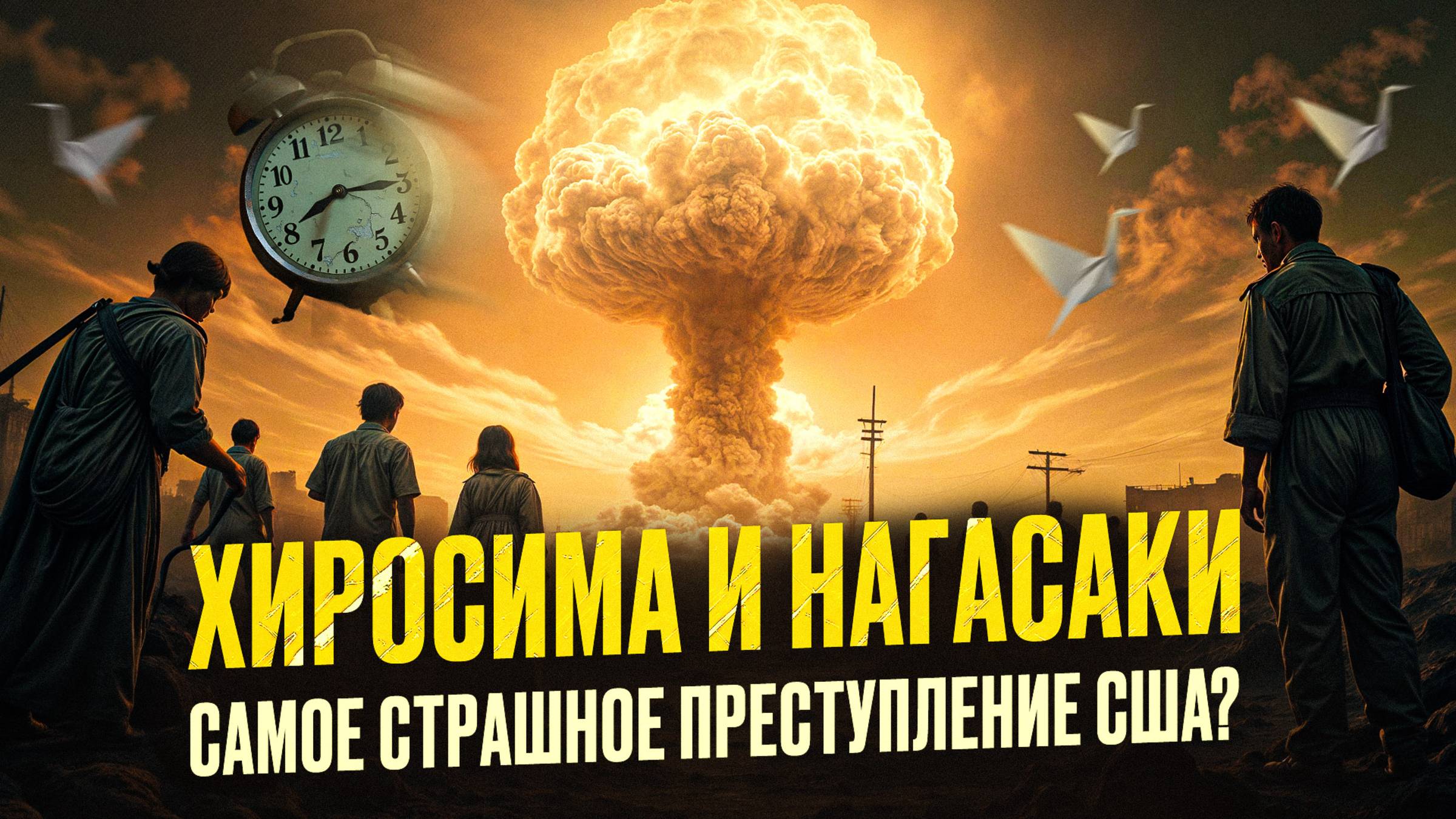 Хиросима и Нагасаки: Зачем США сбросили атомные бомбы? Шокирующая правда о бомбардировках смотреть онлайн