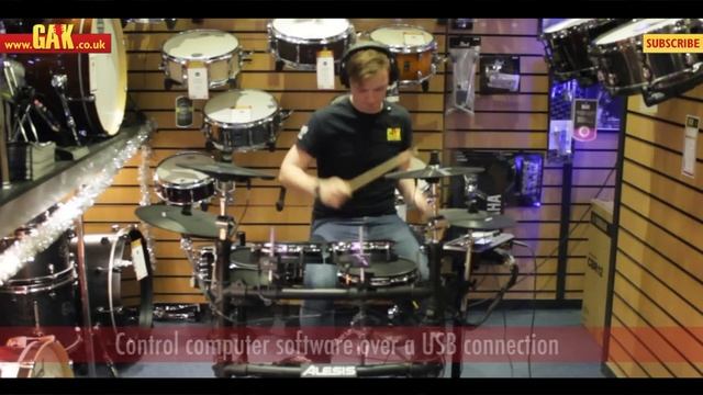 Alesis DM10 Studio Kit Mesh Demo at GAK смотреть онлайн