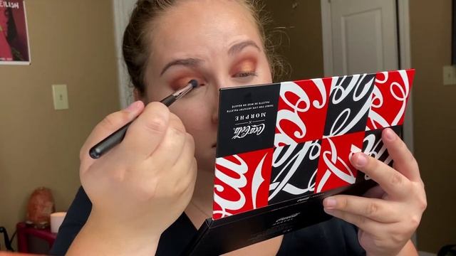 Morphe X Coca Cola Collection | Three Looks One Pallet! | Lip Gloss Try On + SWATCHES and Review!! смотреть онлайн