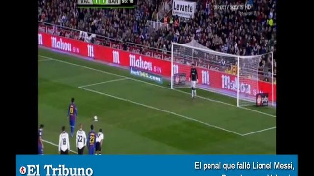 El penal que falló Messi смотреть онлайн