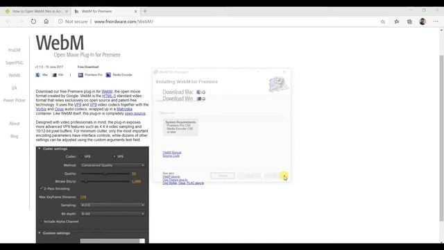 How to Edit WebM files in Adobe Premiere Pro || Actitech Coder смотреть онлайн