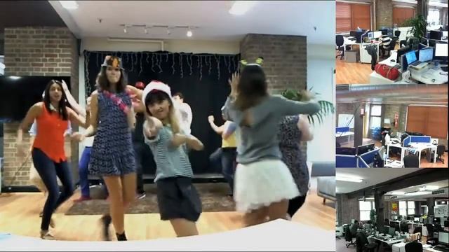 Dancing for UNICEF Australia - Day 2 - Single Ladies (Conga ring? We did!) смотреть онлайн