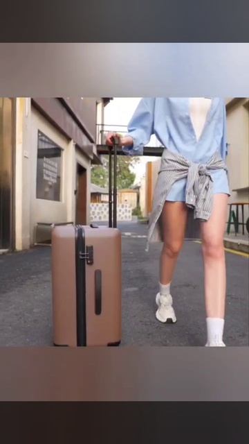 Обзор чемодана Xiaomi 90 Points Duoruihe Large-Capacity Series Suitcase 20, 22, 24, 26, 28 дюймов смотреть онлайн