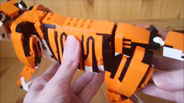 LEGO Creator 31129 - Majestátní tygr - super model s nečekaným detailem смотреть онлайн