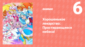Хорошенькое лекарство: Простирающиеся небеса! 6 серия (аниме-сериал, 2023)