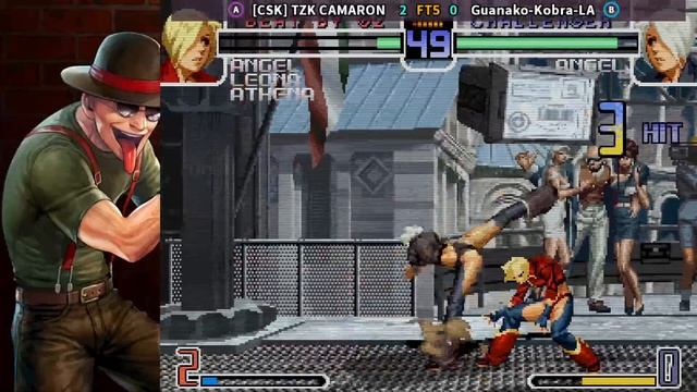 CSK TZK CAMARON VS GUANAKO-KOBRA | FT 5 | KOF 2002 смотреть онлайн
