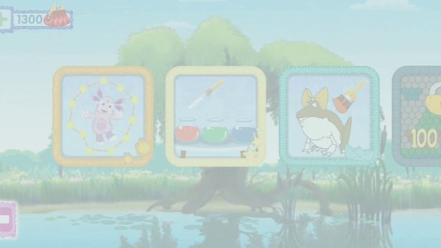 Лунтик 1 серия (мини игры)
