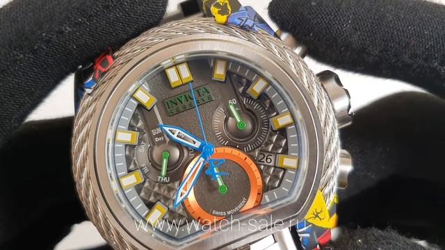 Часы мужские кварцевые Invicta Reserve Bolt Zeus Magnum Grafitti 32804 смотреть онлайн