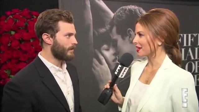 Jamie Dornan - E! News interview at Fifty Shades NY Screening смотреть онлайн