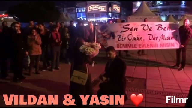 Gözlerim Yolda Kulağım Sendedir ❤️ Evlenme Teklifi VİLDAN & YASİN смотреть онлайн