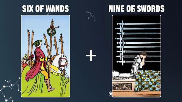 Six of Wands & Nine of Swords 💡TAROT CARD COMBINATION AND MEANING смотреть онлайн
