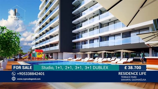 Комплекс Terrace Park - Фамагуста, Северный Кипр смотреть онлайн