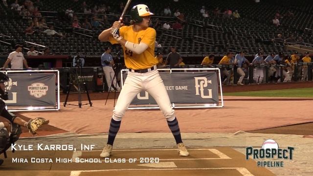 Kyle Karros Prospect Video, Inf, Mira Costa High School Class of 2020 смотреть онлайн