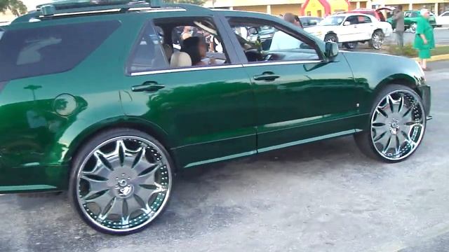 CADILLAC SRX ON 28" ASANTIS!!! GROWN MAN EDITION!!! смотреть онлайн