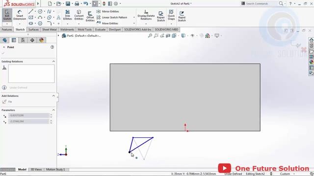 SOLIDWORKS TUTORIAL - BASIC PART MODELING I | 3D CAD FUNDAMENTAL | BASIC | ESSENTIAL | DESIGN смотреть онлайн