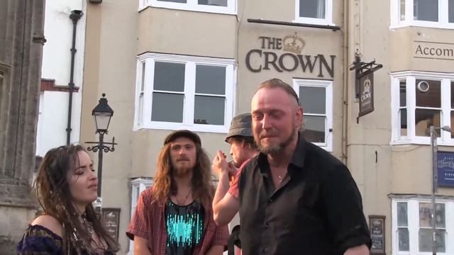 Craig Anthony Nelson Scat music Glastonbury Market Cross May 2018 смотреть онлайн