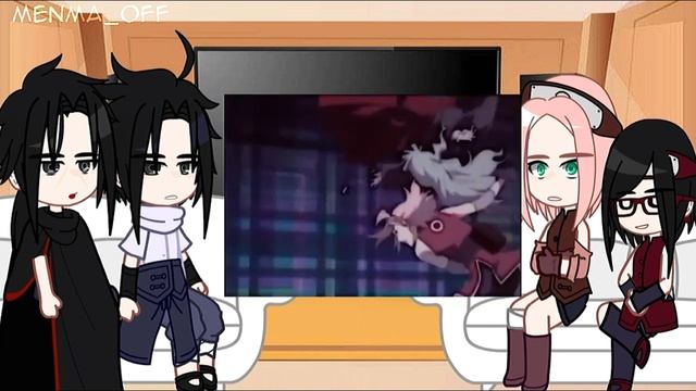 реакция на семью Саске и на Сараду Учиху | Итачи, Саске, Сакура, Сарада | NARUTO смотреть онлайн