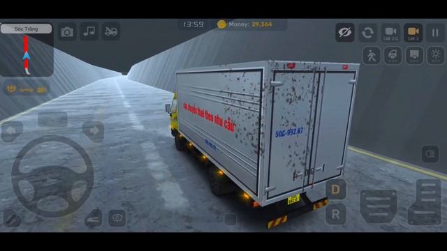 Trò chơi lái xe tải Hyundai thùng kín đi giao và nhận hàng | Minitruck Simulator Vietnam смотреть онлайн